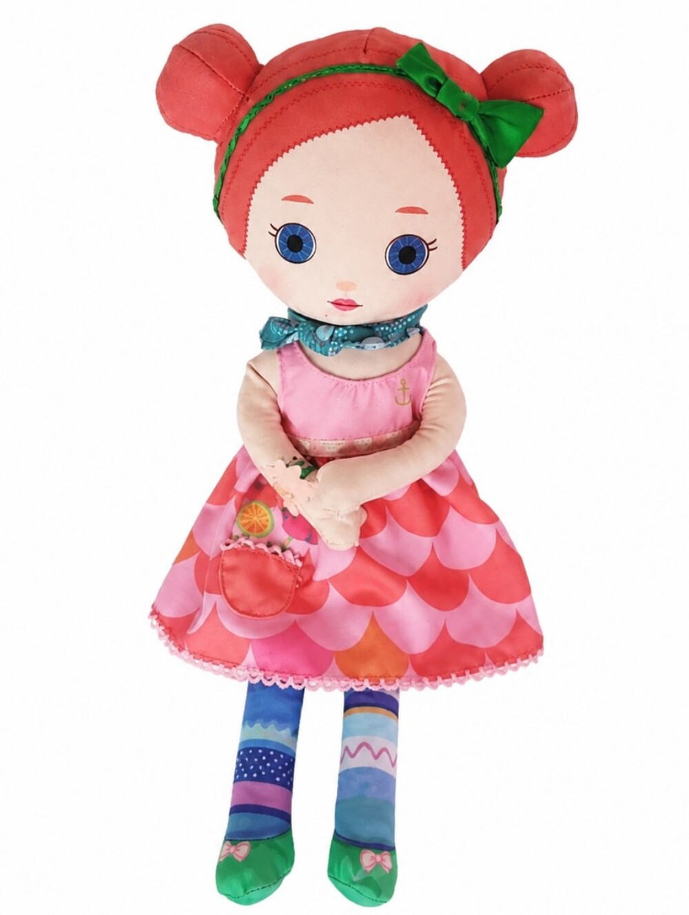 Zapf Creation Baby Doll Rag doll Mooshka velcro hands 13"